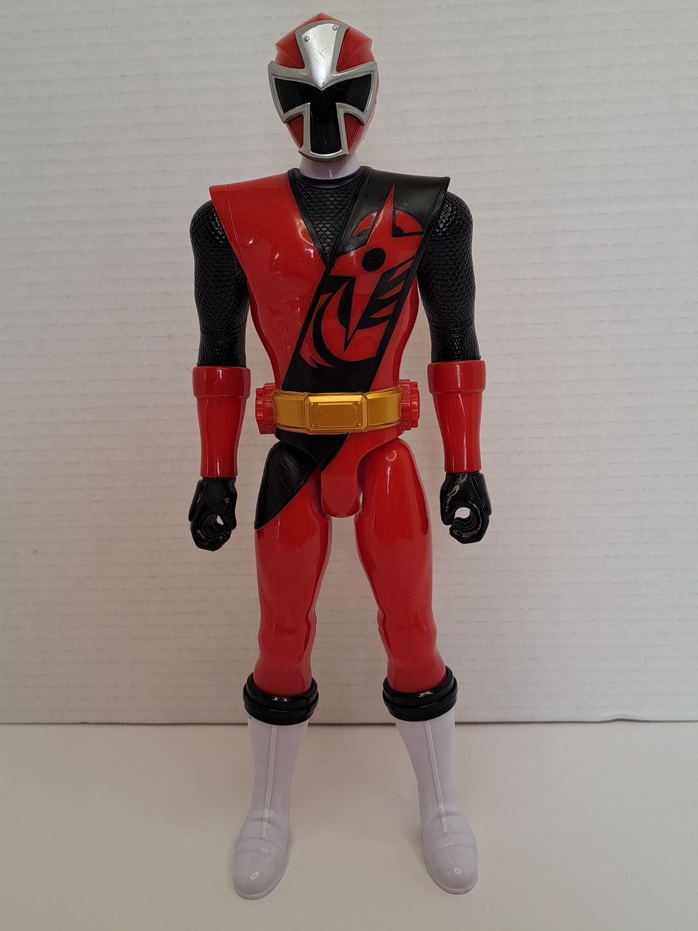Power Rangers Super Ninja Steel 12-inch Action Figure Red Ranger Bandai!